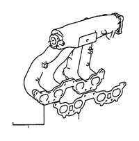 фото thumb №14, Прокладка всмоктувальна jp toyota scion xb matrix camry rav4 оригінальний
