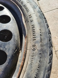 Колесо запасне докатка opel astra h 2160132 115/70 r16 115 70 r16 5x110 Доставка, фото thumb
