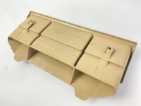 фото thumb №11, Решётка обдув выход ноги beż бежевый задняя mercedes w140 91 - 98 1408310246