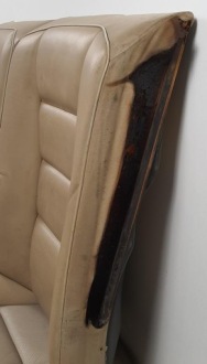 фото thumb №9, Заднее сиденье задняя спинка задняя mercedes w124 coupe