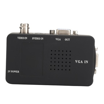 КОНВЕРТЕР ВИДЕОСИГНАЛА S-ВИДЕО BNC VGA В VGA