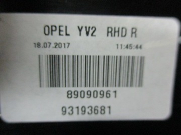 фото thumb №7, Лампа правый зад opel agila b ii 2 08-14r 93193681