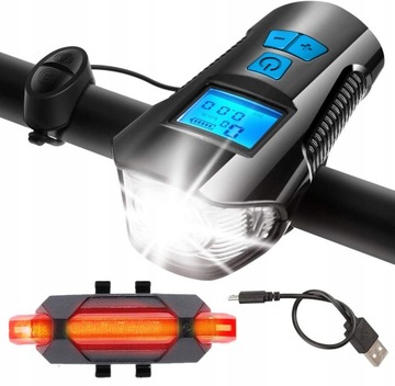 DexXer Bicycle Lights Велосипедный фонарь 1500 мАч 300 лм Аккумулятор