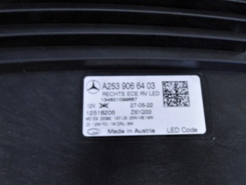 фото thumb №15, Mercedes glc 253 рестайлінг лампа права led high perform