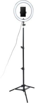 Zestaw lamp pier?cieniowych, 10-calowa lampa pier?cieniowa do selfie