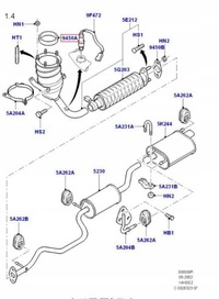 фото thumb №3, Кольцо трубы выпускной катализатора ford focus