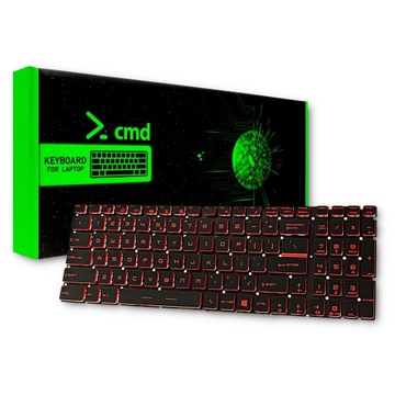 КЛАВИАТУРА ДЛЯ MSI MS-16JF MS-16P5 / КРАСНЫЙ СВЕТОДИОД
