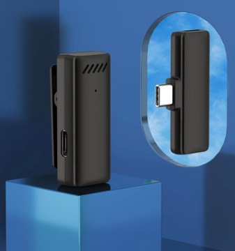 БЕСПРОВОДНОЙ МИКРОФОН LAVEL USB C ДЛЯ ANDROID IOS ПОТОКОВАЯ ПОТОКОВАЯ ПРЯМАЯ ВЛОГ
