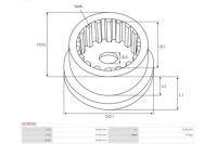 Дорожка подшипника редуктор стартер as-pl Цена, фото thumb