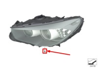 фото thumb №10, Bmw 5 gran turismo f07 передняя часть left фара rhd 63117199603 7199603