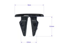 фото thumb №3, 10x клипса разъём колёсная арка hyundai accent elantra