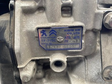 фото thumb №6, Citroen c3 iii коробка передач коробки передач автомат 9805709280 20ge13
