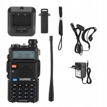 Krótkofalówka Baofeng RADIOTELEFON BAOFENG UV-5R 8W PMR FM