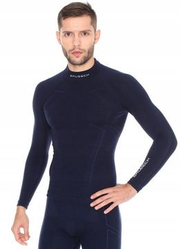 BRUBECK EXTREME WOOL МУЖСКОЙ ТЕРМОАКТИВНЫЙ КОМПЛЕКТ МЕРИНОСОВАЯ ШЕРСТЬ ТЕМНО-СИНИЙ 2XL