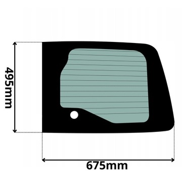 фото thumb №1, Стекло задняя правая с подогревом peugeot expert 16- peugeot traveller 16- g-0296
