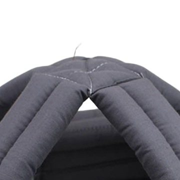 Soft Elder Head cap Elderly Youth Surgery Recovery Fall Protection Hat grey