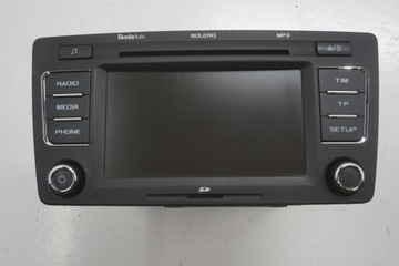 фото thumb №1, Skoda octavia ii рестайлінг 09r радіо cd bolero 1z0035156f