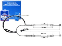 фото thumb №1, Ate трос гальма ручного citroen jumper fiat duc