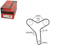 фото thumb №1, Gates t257 ремінь розподільного валу