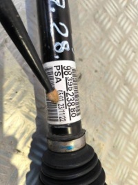 Приводной вал правая citroen jumpy peugeot expert toyota proace 1.5 b-hdi 9839523880 Оригинал, фото thumb