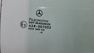 фото thumb №8, Стекло дверь купе перед сторона правая mercedes-benz slk r170 dot36as2m129