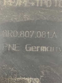 фото thumb №6, 2013 audi q5 sq5 панель крепления радиатора / góra 8r0807081a