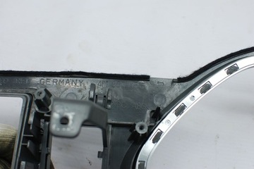 фото thumb №8, Рамка dekor спидометра радио консоли серебряная 4f1857115f audi a6 c6 avant