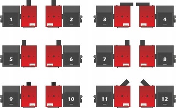 ПЕЧНЫЕ КОТЛЫ КОТЛ С ПОДАЧЕЙ 19 КВТ - МАКС. ВАРИАНТ