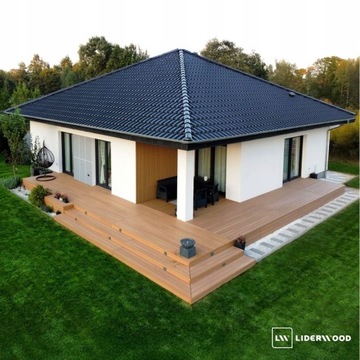 DESKA TARASOWA KOMPOZYTOWA Premium Liderwood | Amber/Antique PRÓBKA