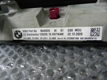 фото thumb №5, Bmw 5 g30 17- монитор дисплей навигация 9840926