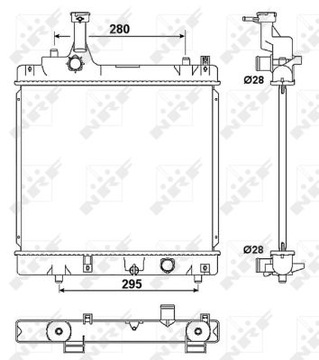 фото thumb №1, Радиаторов двигателя nrf 53078 214004a00d