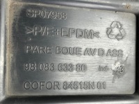 фото thumb №7, Подкрылок правое перед peugeot expert iii jumpy proace vivaro 16- 9808363380