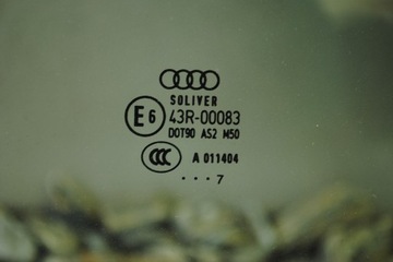 фото thumb №3, Скло двері права передня audi a6 c6 avant