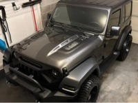 фото thumb №8, Jeep wrangler jl 2018-23 капот stalow крышка двигателя с впуск версия europa