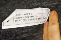 фото thumb №7, Sx352 toyota corolla e21 xii защита крышки багажника sedan 64719-02290