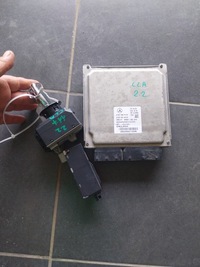 фото thumb №1, Mercedes w117 c117 бортовой компьютер замок зажигания ключ блокировка 2.2 cdi набор стартовый