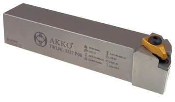 Nóż tokarski składak AKKO TWLNL 3232 P08 WNMG 08