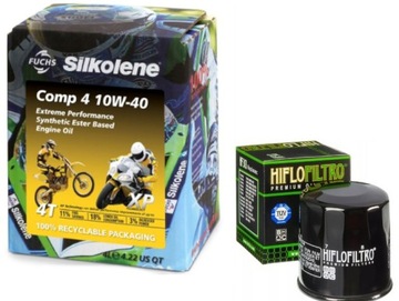 SILKOLENE COMP 4 10w40 мотоциклетное масло + ФИЛЬТР