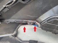 фото thumb №13, Toyota rav4 rav-4 2018 2019 2020 18 19- бампер передний решётка