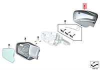 фото thumb №3, Корпус дзеркало bmw r 1200 rt r 1250 rt 2013