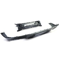 Диффузор спойлер накладка бампера выхлопы mercedes amg w222 s-klasa 17-20 Киев, фото thumb