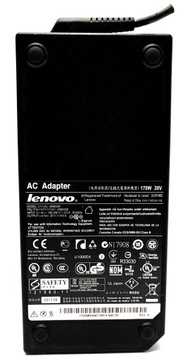 Оригинальный блок питания Lenovo, 20 В, 170 Вт, 8,5 А, SlimTip