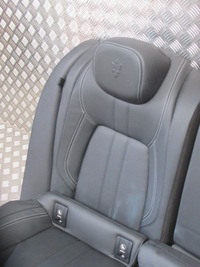 фото thumb №11, Maserati ghibli кожа сиденья заднее сиденье обшивки салон полный