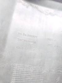 фото thumb №7, Citroen c4 grand picasso i обшивка молдинг бампера левый задняя ezwd