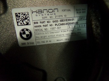 фото thumb №7, Bmw g60 g70 u11 i3 i4 ix3 електричний компресор компресор кондиціонера km