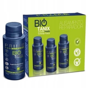 PRIME BIO TANIX BRAZILIAN РАЗГЛАЖИВАЮЩИЙ НАБОР ДЛЯ ВОЛОС 3в1 НАНОПЛАСТИЯ