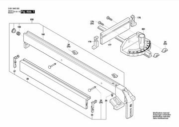 Настольная пила BOSCH GTS254, роторная пила