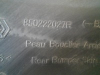 фото thumb №10, Dacia duster 2 ii 17- бампер зад задній 850222027r