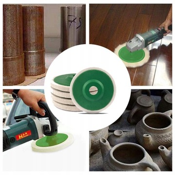 ДИСК ДЛЯ ПОЛИРОВКИ ВОЙЛКА FULL FELT 125мм 5 шт.