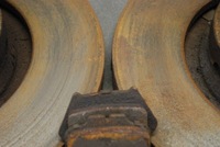 фото thumb №12, Диск тормозные диски тормозные колодки перед audi a8 d2 323mm